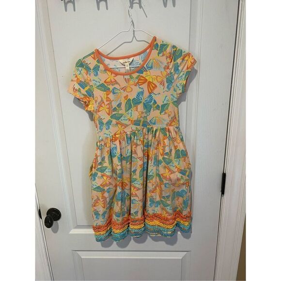 Matilda Jane Chasing Butterflies Dress with pockets size 12 - Picture 5 of 5